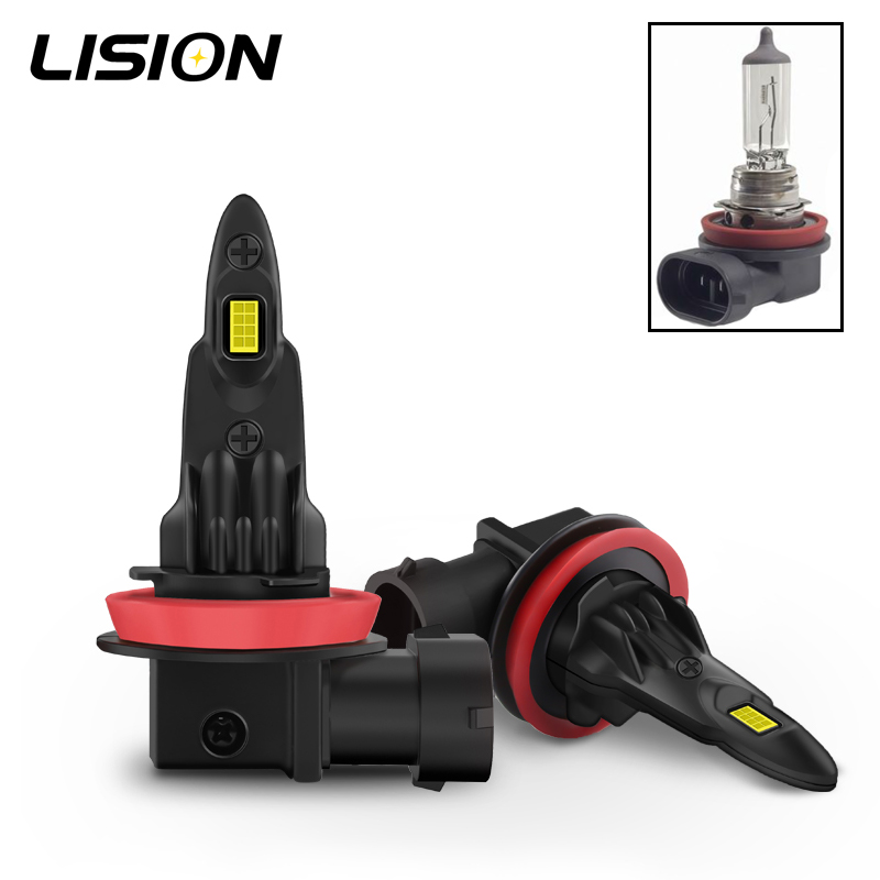 Car Led Headlight 9005 9006 - 2 Pezzi Mini Fari Fendinebbia LED