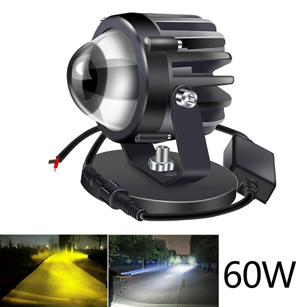 Laser Led Headlight Projector Lens - Proiettore per moto Luce laser Lampada