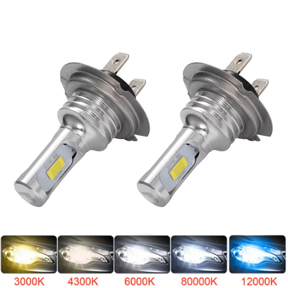 Led Headlight Bulb H7 20000Lm - 2 pezzi 20000LM H7 H4 H8