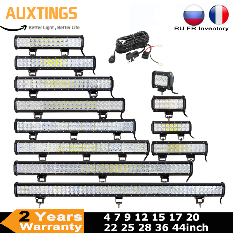 Led Work Light Bar 12 Inch Offroad - Barra Luminosa a LED 4 7