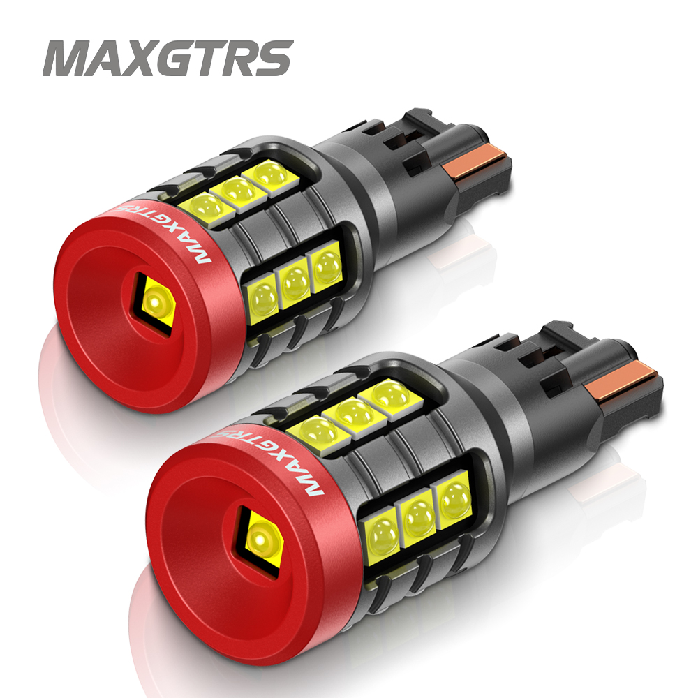 Led Tail Light Bulb Canbus - MAXGTRS 2x T15 LED Luce di
