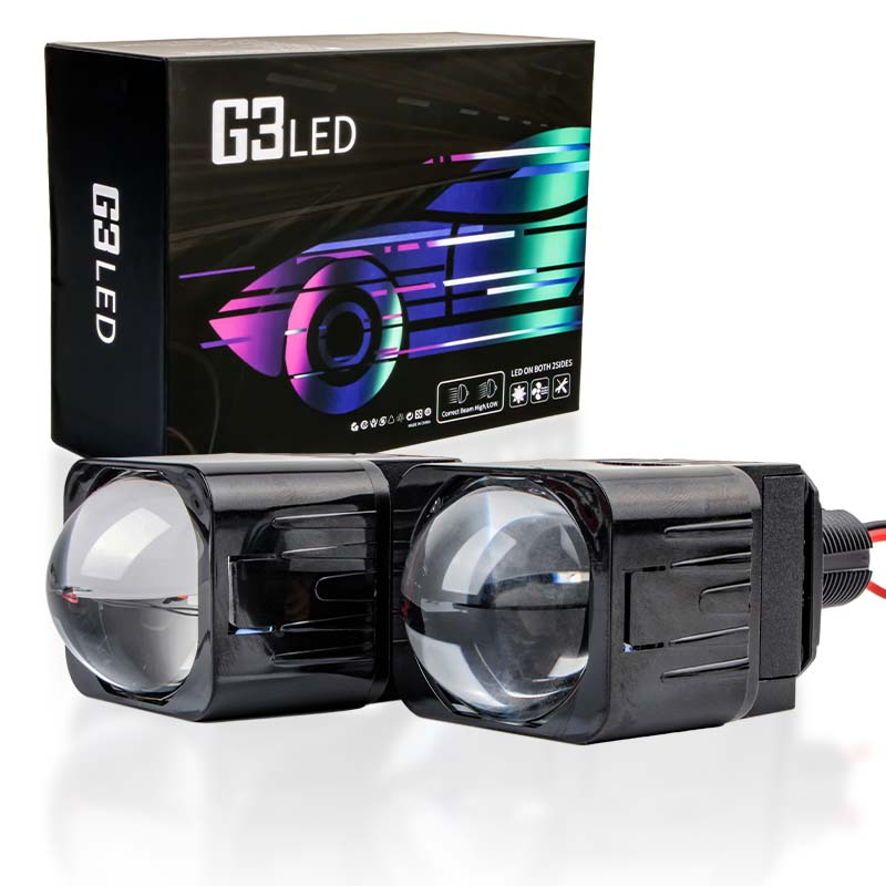 Laser Led Headlight Projector Lens - Installazione non distruttiva Lente per proiettore