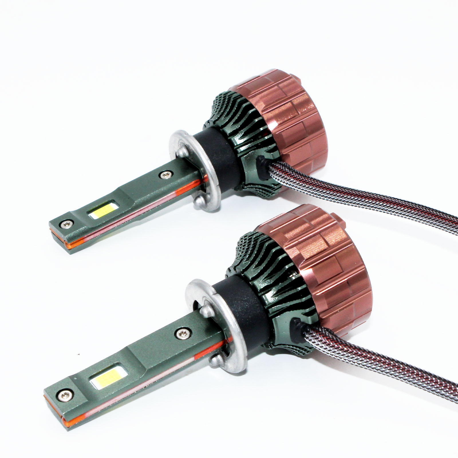 Led Headlight 6500K White 12000Lm - Kit fari LED H1 da 2