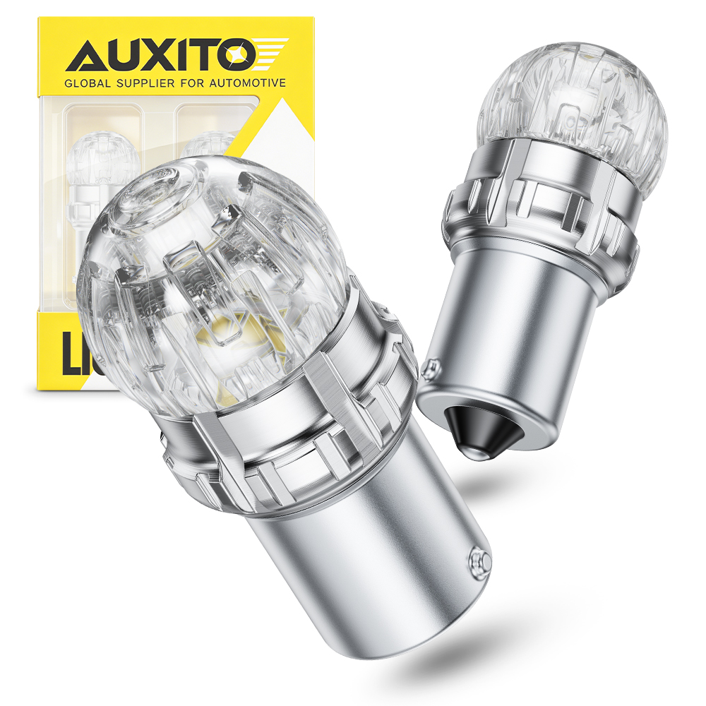 Led Tail Light Bulb Canbus - 2 Pezzi AUXITO 1156 P21W LED