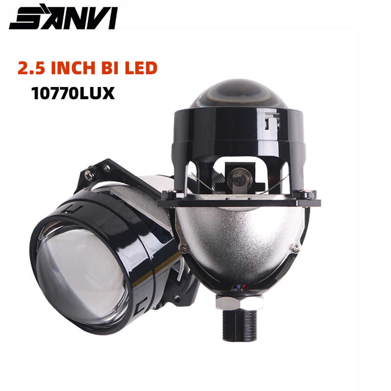 Car Led Headlight 9005 9006 - SANVI 2.5 pollici S6 Mini Auto