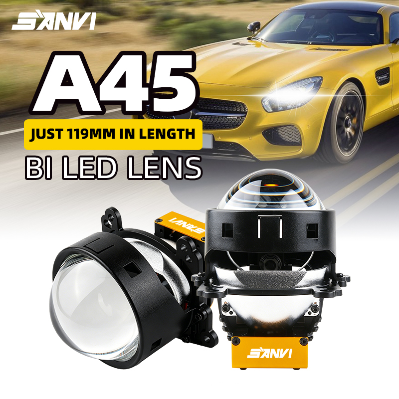 Bi Led Projector Lens 3 Inch - Lente Proiettore Bi-LED SANVI 6000K da