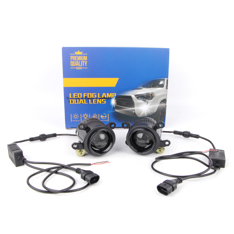 Bi Led Projector Lens 3 Inch - Fari Fendinebbia Auto a LED 2.0