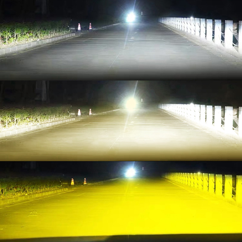 Car Led Bulb H1 H3 H8 H11 - 2x3 Colori 100W LED Auto led