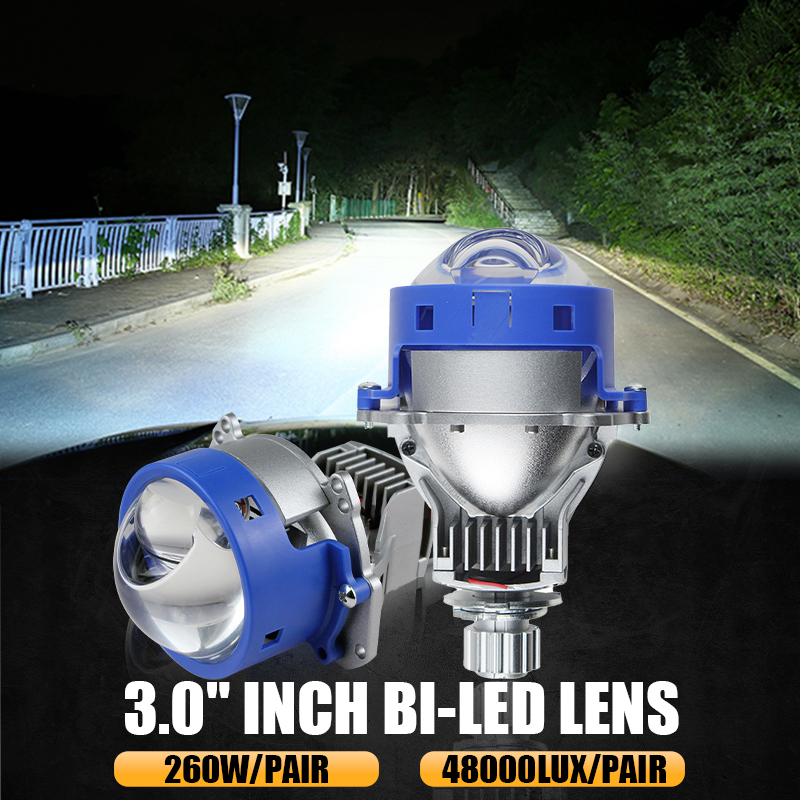 Laser Led Headlight Projector Lens - CAMOTO 2 pz P70 Lente per