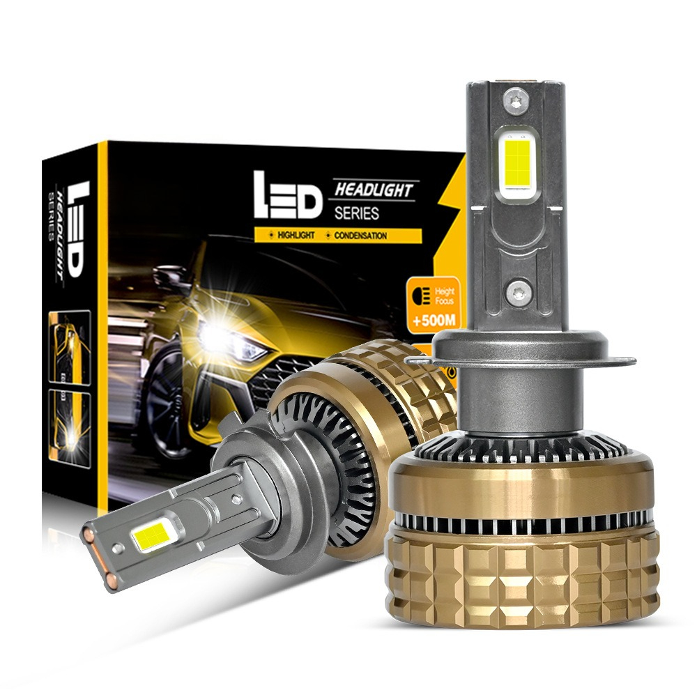 Led Headlight H4 Hi Lo 120W - Faro LED Auto 12V con Doppio