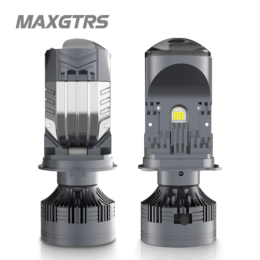 Led Headlight H4 Hi Lo 120W - Lente grande H4 Faro a LED