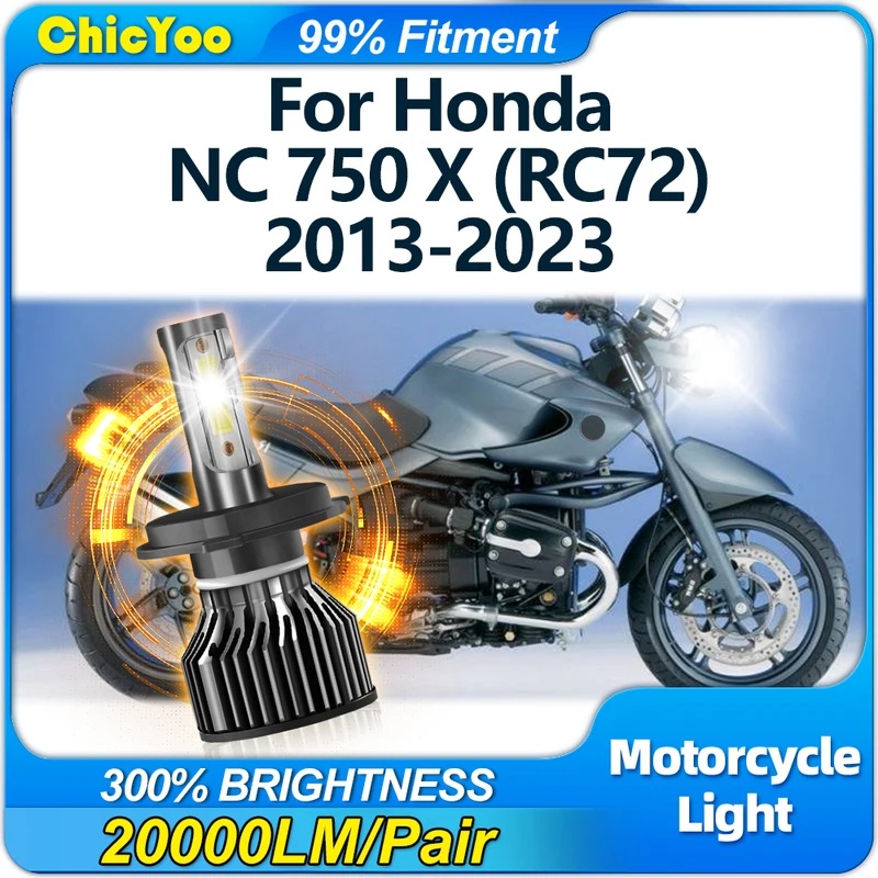 Led Headlight H4 Hi Lo 120W - Lampadina LED per Faro Moto 120W