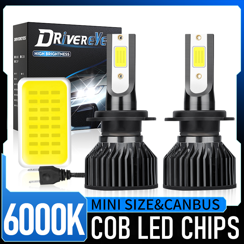 Car Led Bulb H1 H3 H8 H11 - Lampadine LED per Fari Auto 50000LM