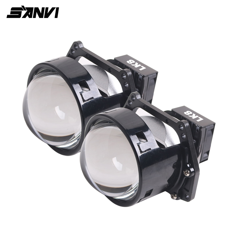 Car Led Headlight 9005 9006 - SANVI Auto LK8 Bi LED Lente