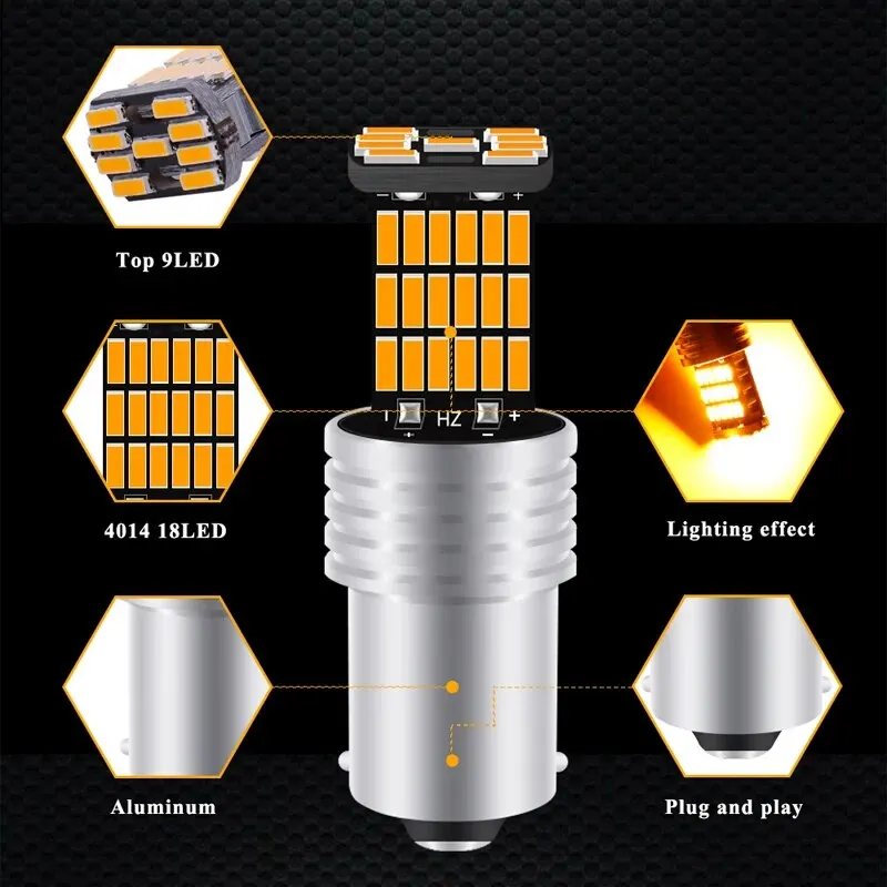 2 pz 1157 1156 BA15S P21W W16W - Led Tail Light Bulb Canbus recensione e prezzo