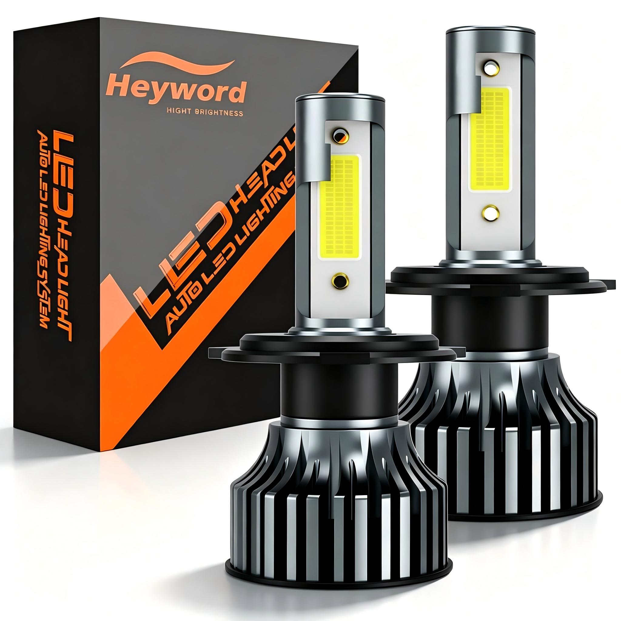 Heyword 2 pezzi lampadine LED  - Car Led Bulb H1 H3 H8 H11 recensione e prezzo