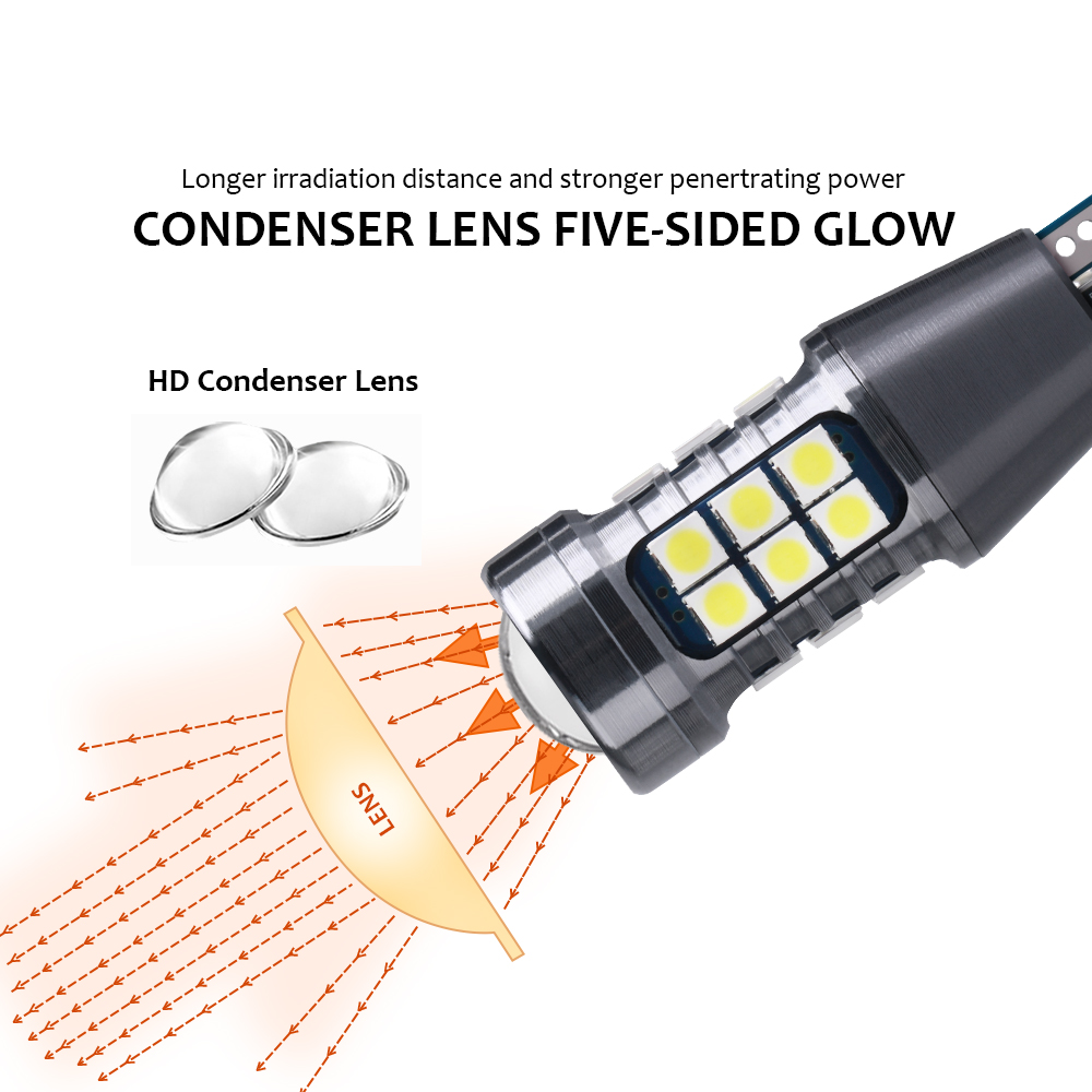 1 pz T15 W16W WY16W Canbus LED - Led Tail Light Bulb Canbus recensione e prezzo