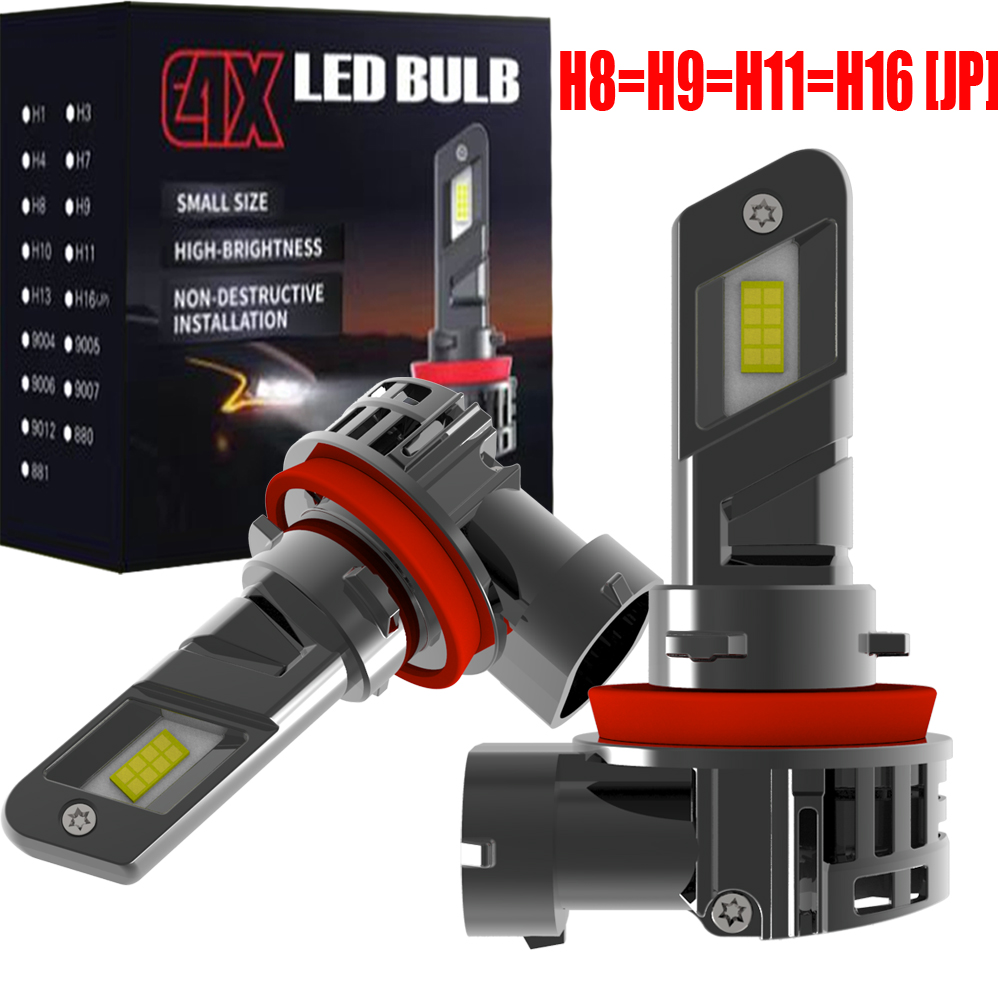 2 Pezzi Lampadine LED H8 H9 H1 - Led Headlight Bulb Canbus Error Free recensione e prezzo