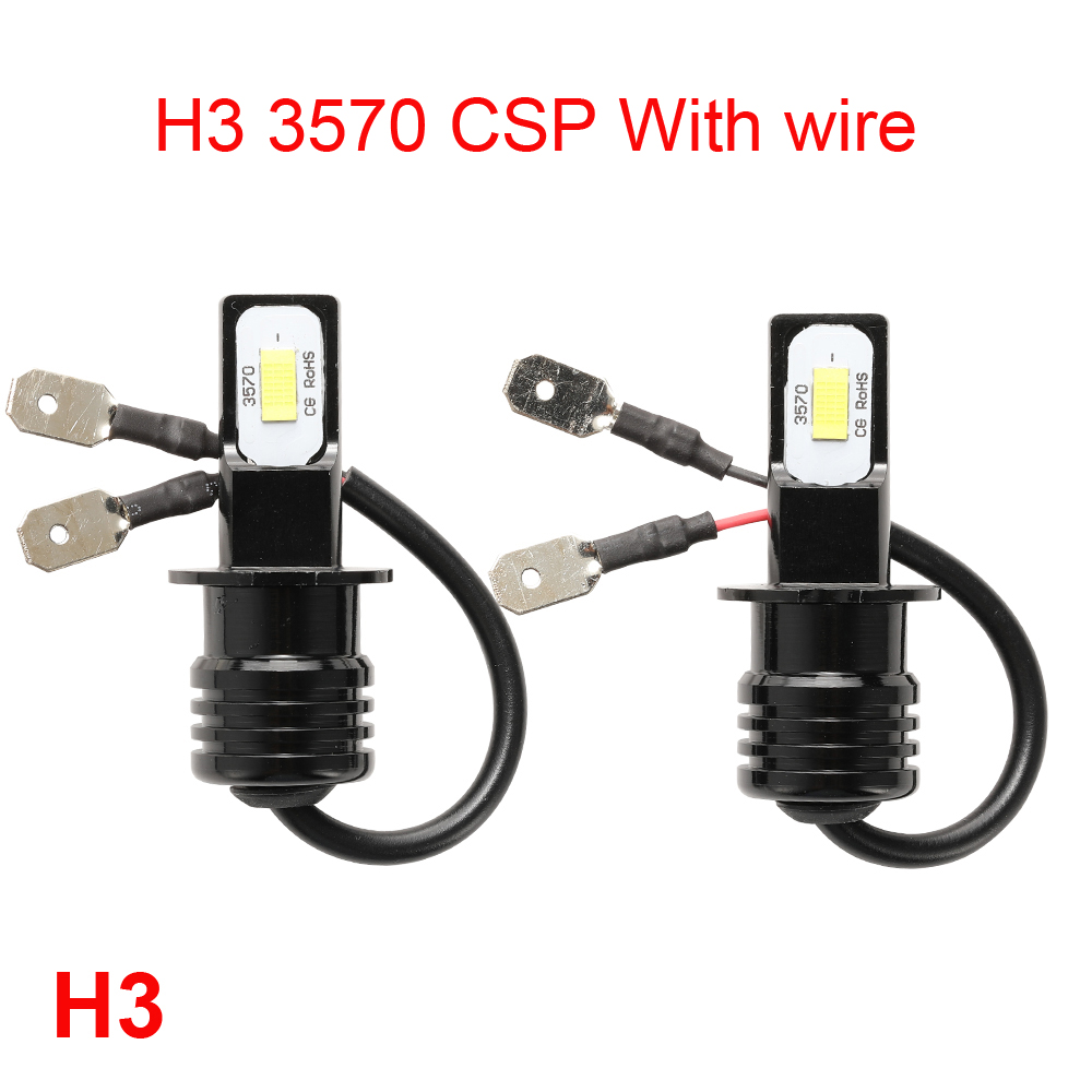 2 Pezzi Lampadine LED H1 H3 H4 - Led Headlight Bulb H7 20000Lm recensione e prezzo