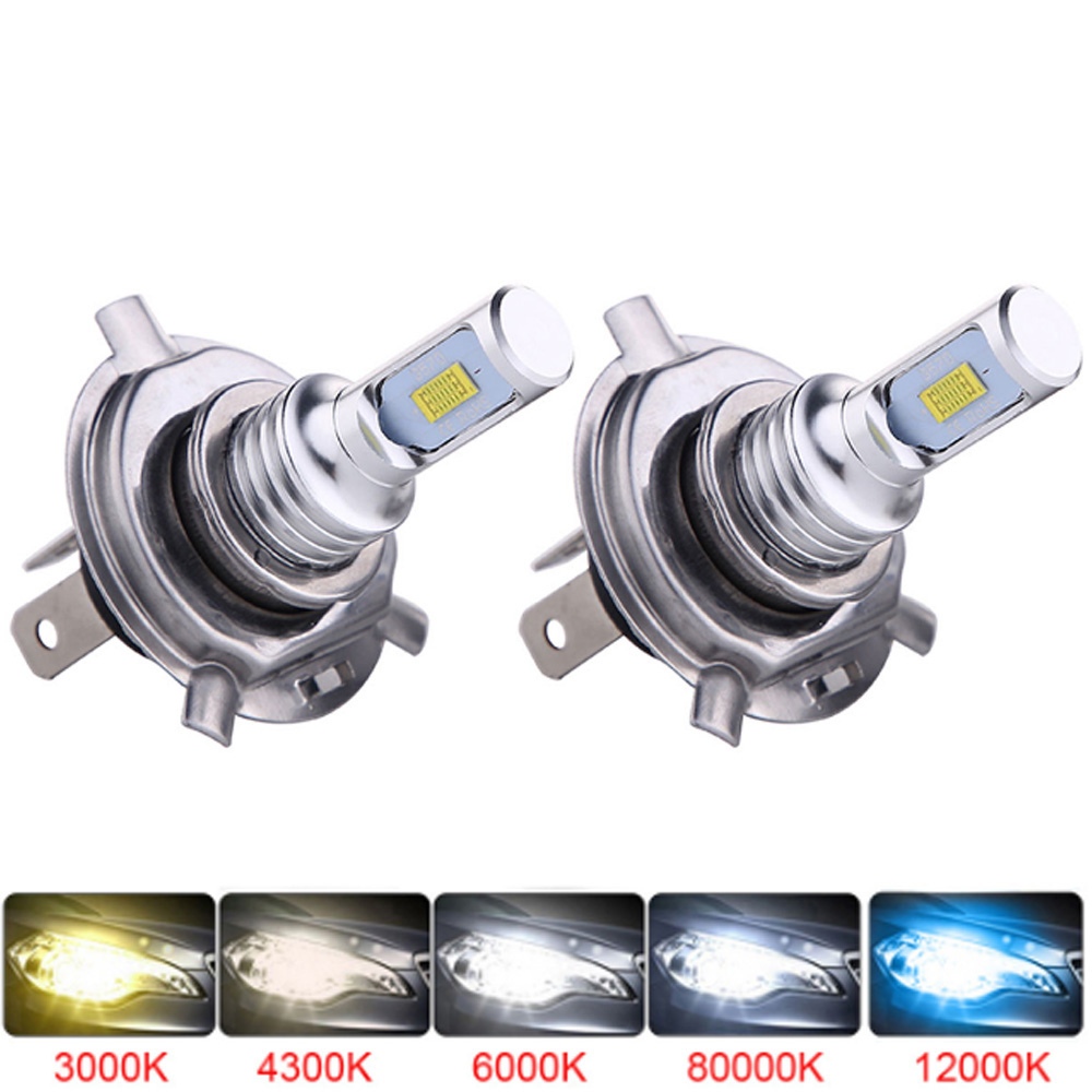 2 pz LED H7 H4 CSP faro per Au - Car Led Bulb H1 H3 H8 H11 recensione e prezzo
