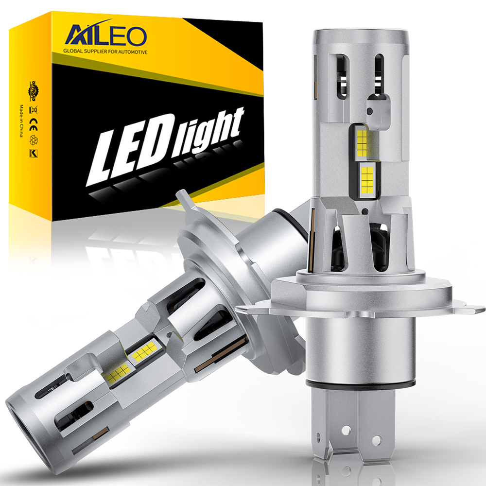 AILEO 2 x H4 LED Canbus faro p - Led Headlight H4 Hi Lo 120W recensione e prezzo