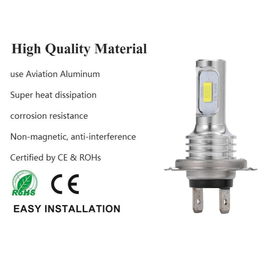 2 pezzi 20000LM H7 H4 H8 H11 f - Led Headlight Bulb H7 20000Lm recensione e prezzo