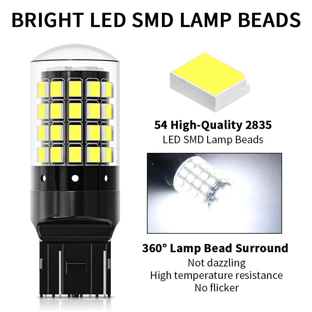 2x 1156 BA15S P21W BAU15S PY21 - Led Tail Light Bulb Canbus recensione e prezzo