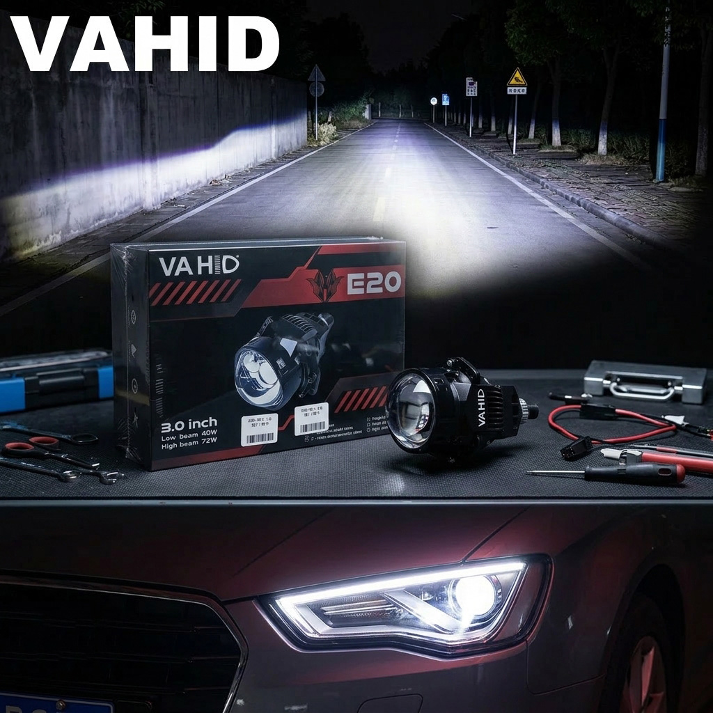 VAHID E20 2 pz. Fari anteriori - Bi Led Projector Lens 3 Inch recensione e prezzo