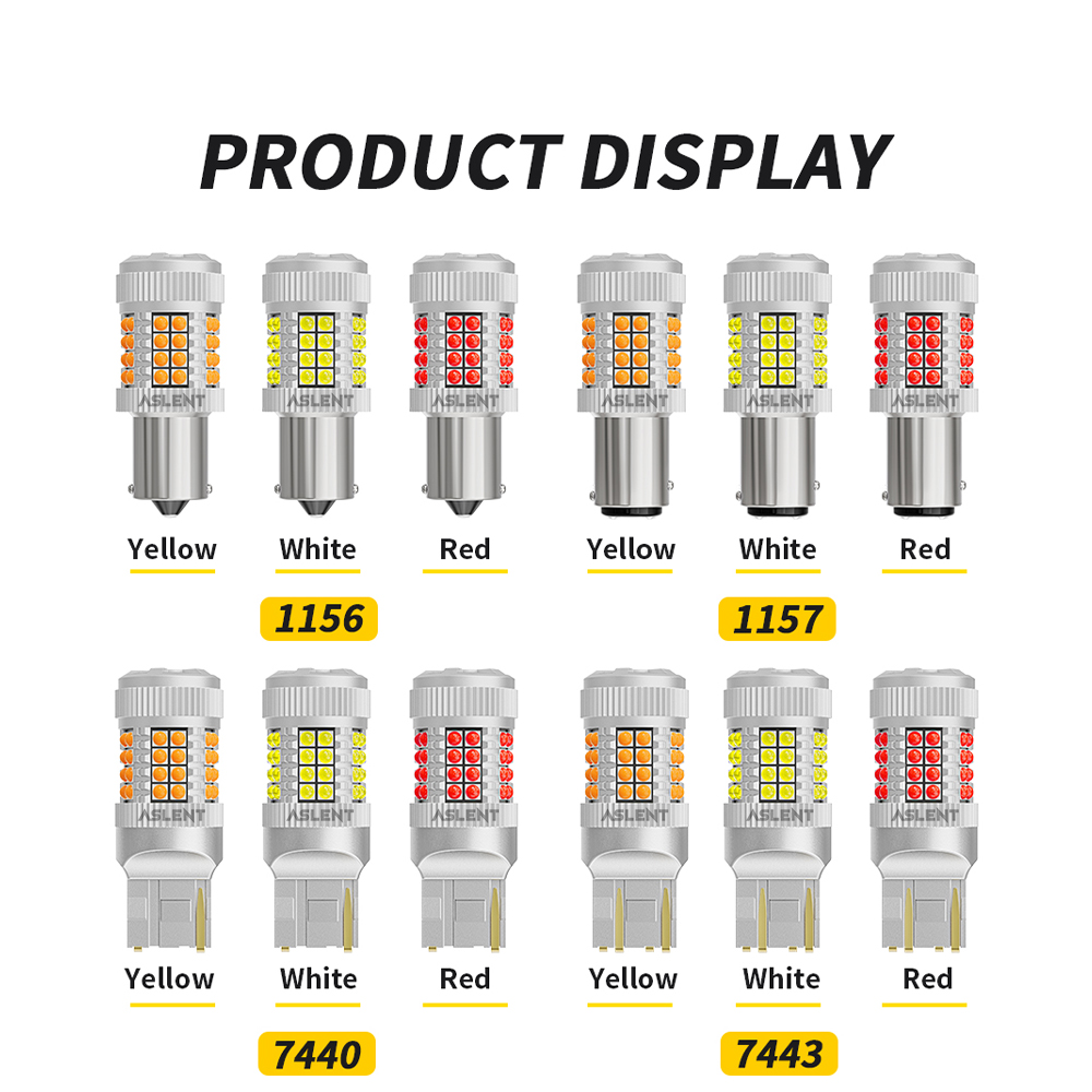 2X 7443 W21/5W T20 7440 W21W W - Led Tail Light Bulb Canbus recensione e prezzo