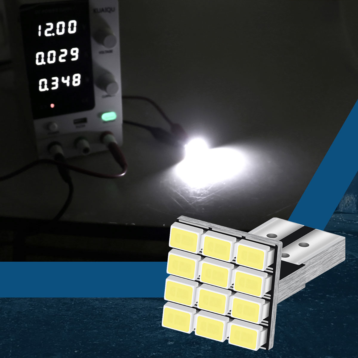 4 Pz T10 W5W Canbus 1206 12SMD - Led Tail Light Bulb Canbus recensione e prezzo