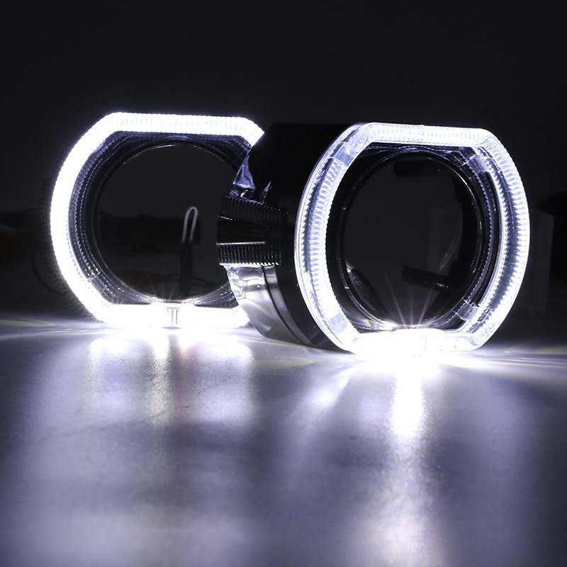 2PCS Copertura del proiettore  - Laser Led Headlight Projector Lens recensione e prezzo