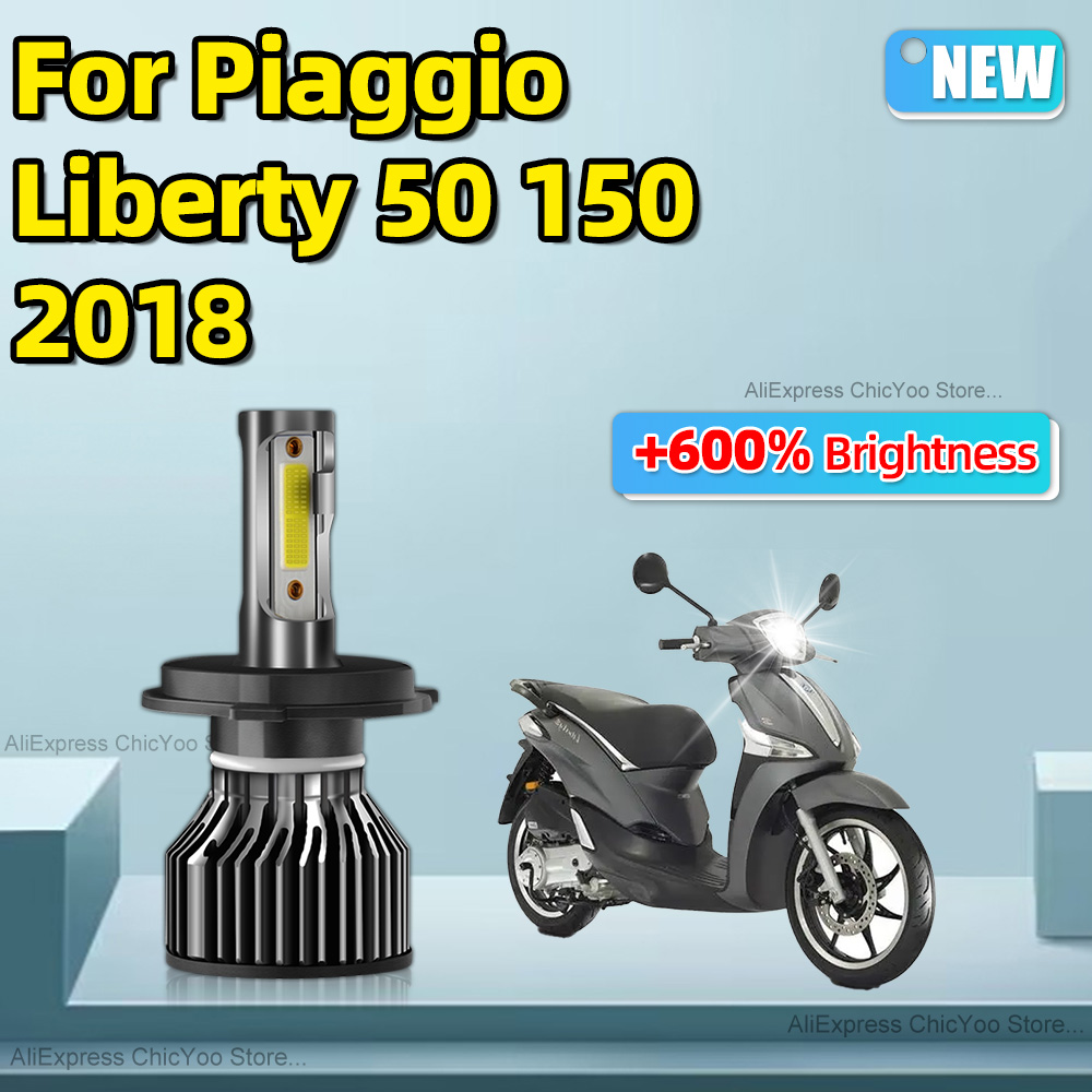 Per Piaggio Liberty 50 150 2,0 - Motorcycle Led Headlight Bulb H4 recensione e prezzo