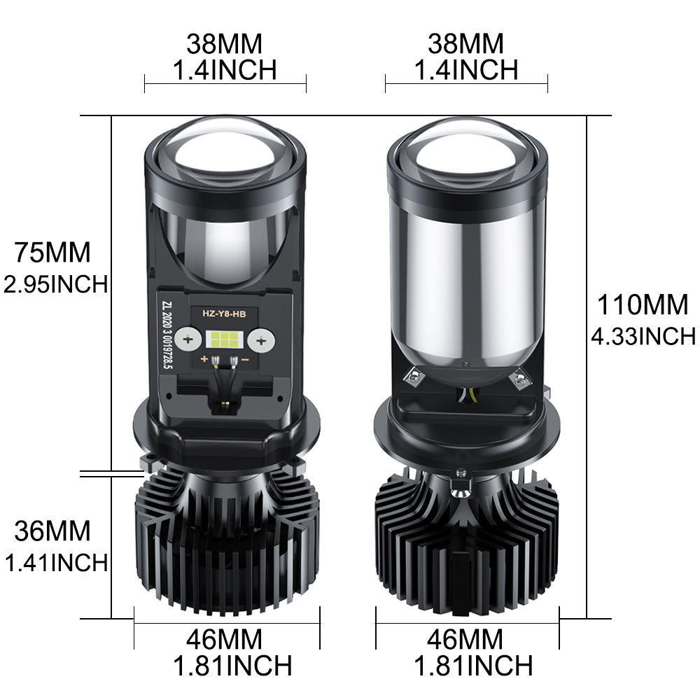 H4 LED Headlight Canbus Car La - Led Headlight H4 Hi Lo 120W recensione e prezzo