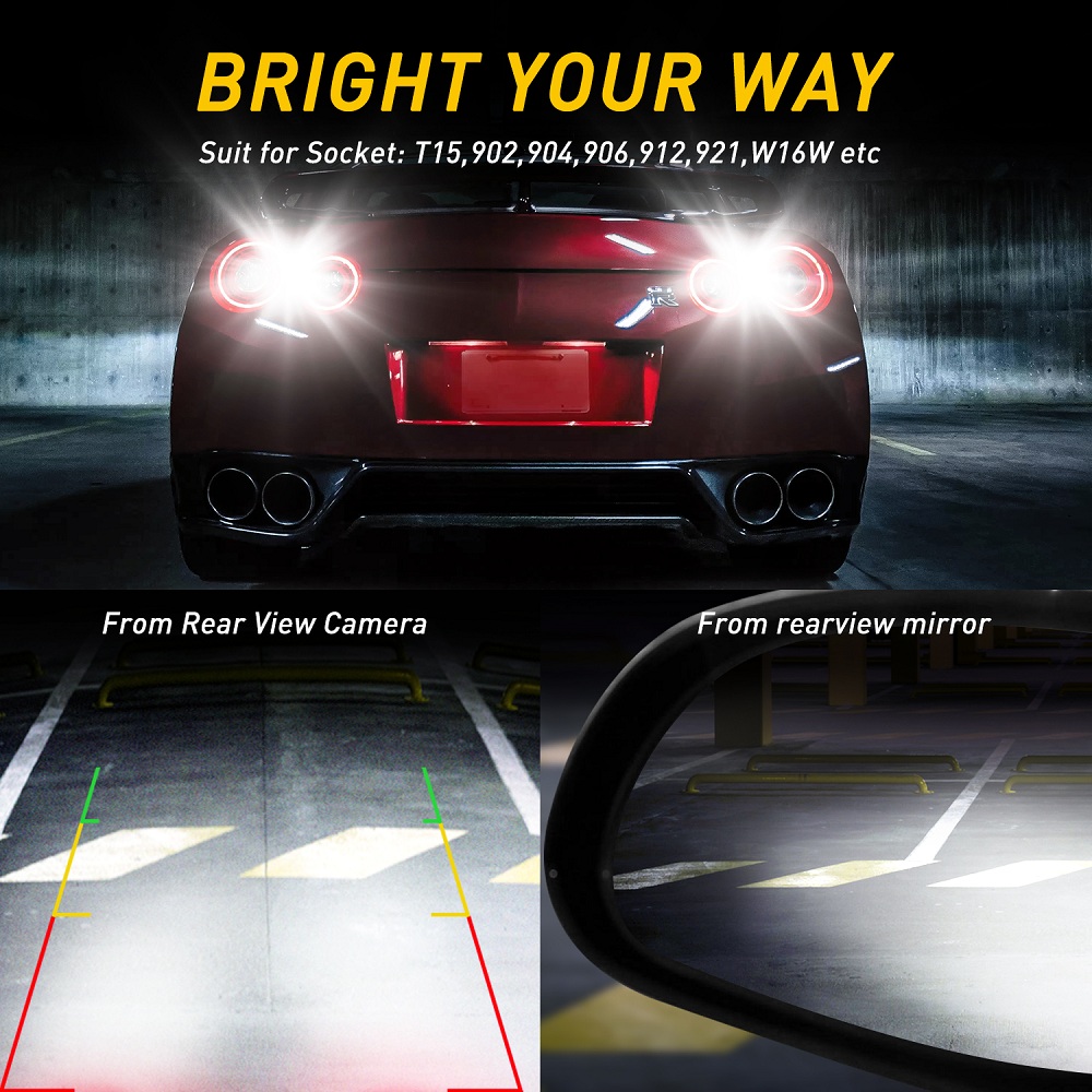 AUXITO 2 Pezzi 2000LM 921 912  - Led Tail Light Bulb Canbus recensione e prezzo
