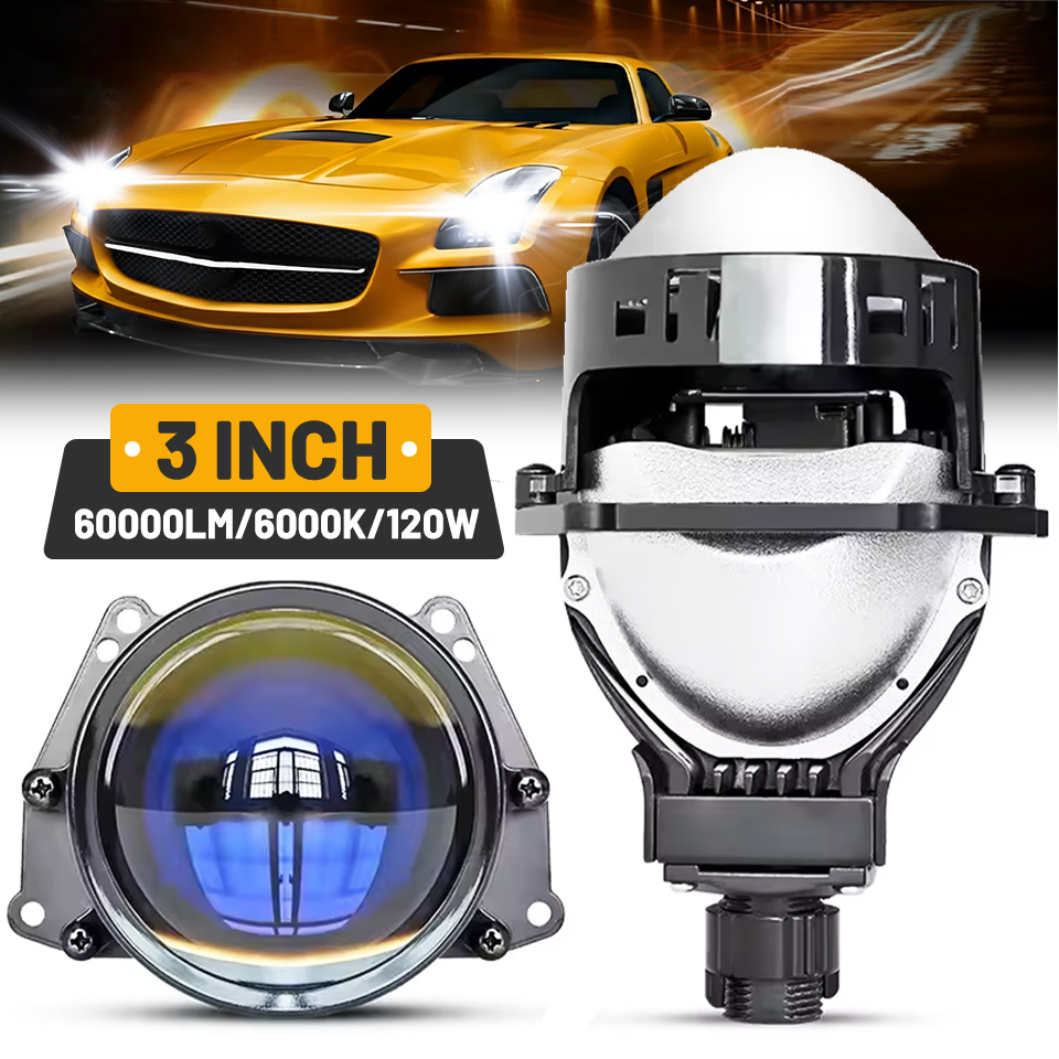 2PCS 3 Pollici Bi LED Lenti Pe - Bi Led Projector Lens 3 Inch recensione e prezzo