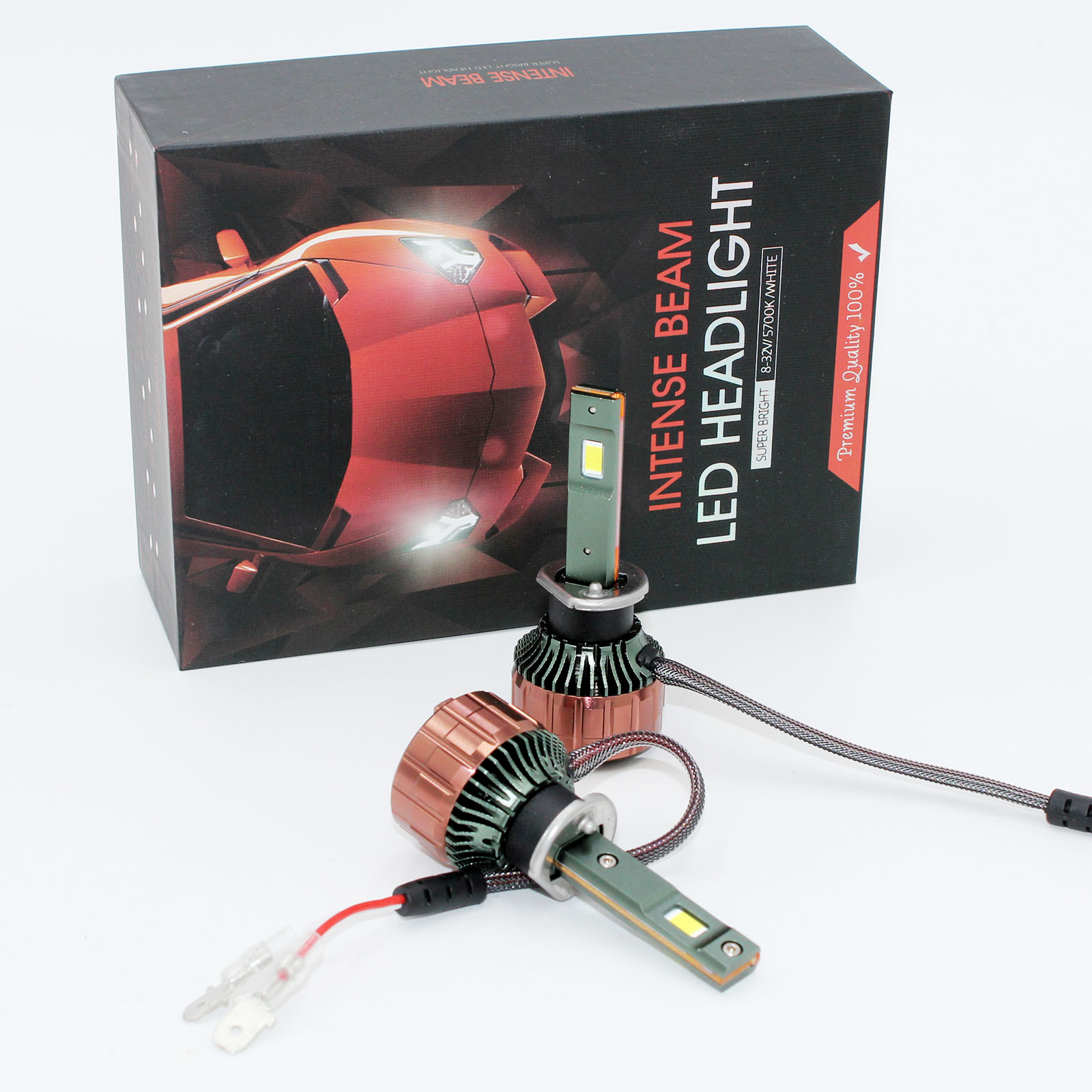 Kit fari LED H1 da 2 pezzi 120 - Led Headlight 6500K White 12000Lm recensione e prezzo