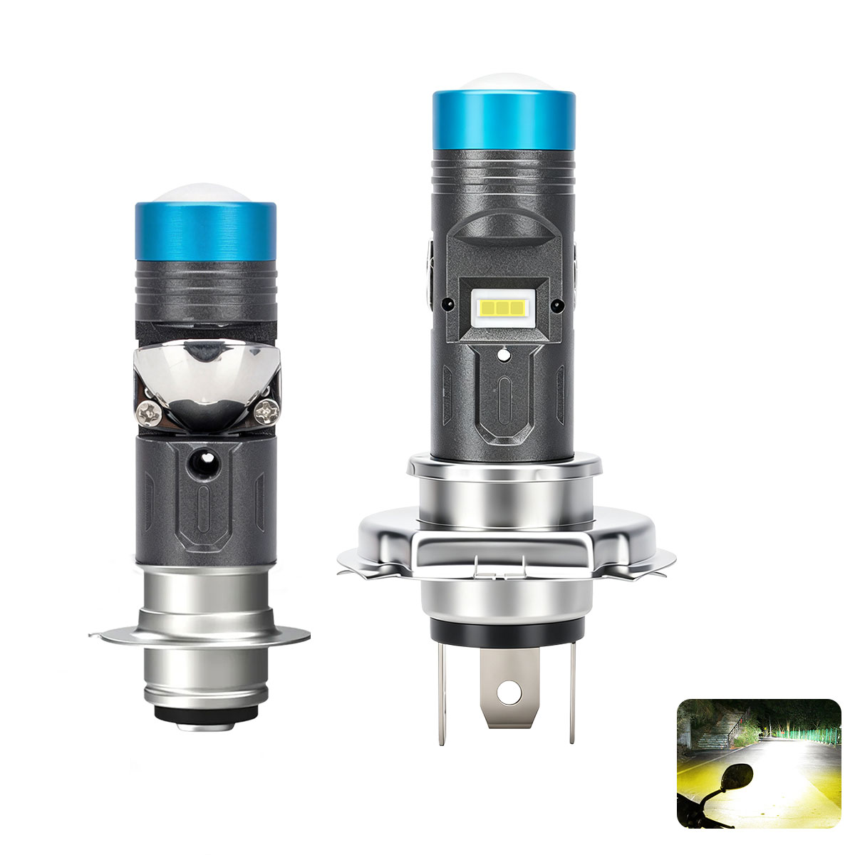 Lampadina LED H4 P15D per faro - Motorcycle Led Headlight Bulb H4 recensione e prezzo