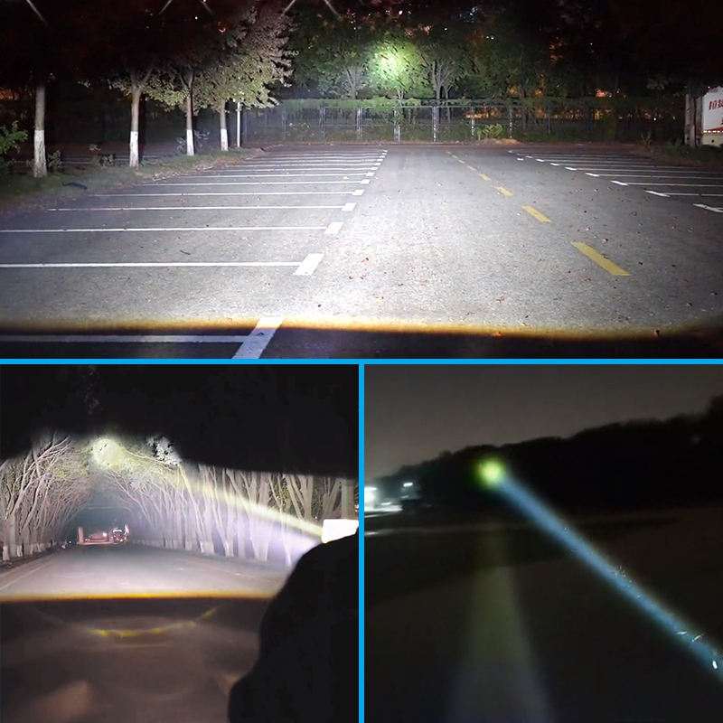Faro Proiettore Bi-LED da 140W - Laser Led Headlight Projector Lens recensione e prezzo