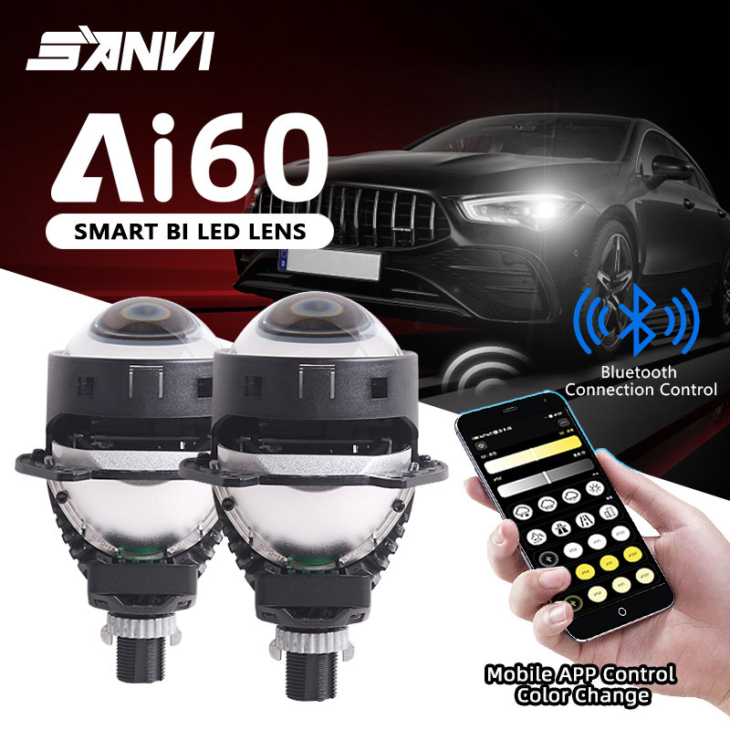 NUOVO SANVI Ai60 Auto Bi LED L - Car Led Headlight 9005 9006 recensione e prezzo