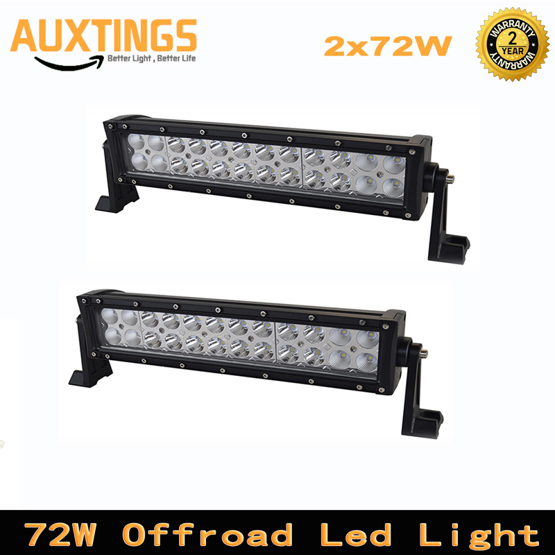 2pcs 72w 12 inch IP 67 imperme - Led Work Light Bar 12 Inch Offroad recensione e prezzo