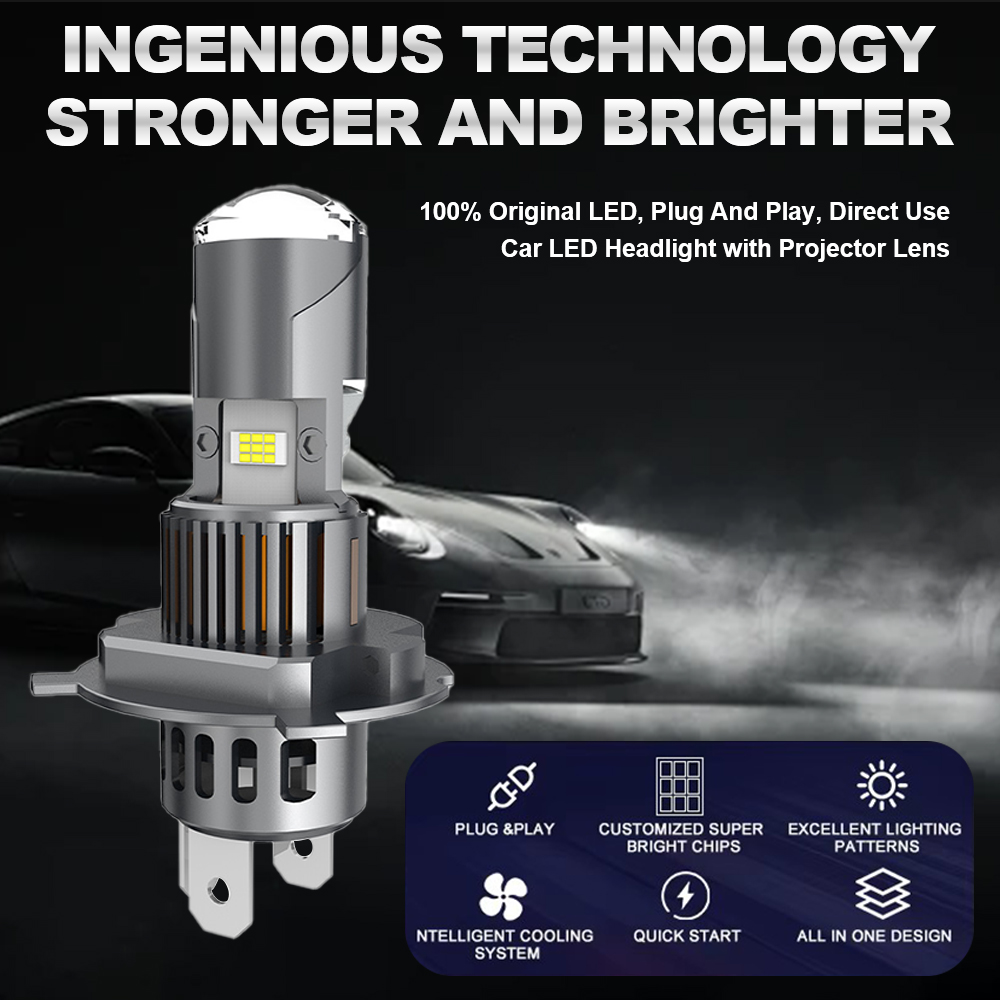 Lente Laser LED H7 H4 1:1 Proi - Laser Led Headlight Projector Lens recensione e prezzo