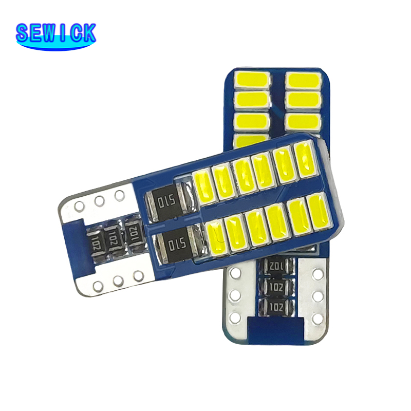100 Pezzi Lampadine LED T10 W5 - Led Tail Light Bulb Canbus recensione e prezzo