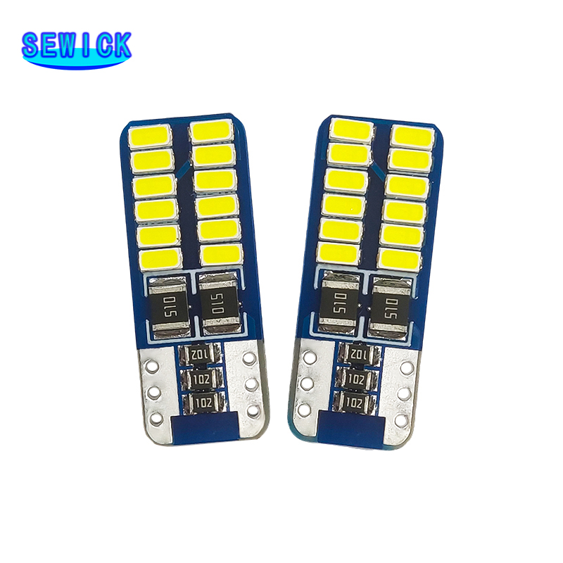 100 Pezzi Lampadine LED T10 W5 - Led Tail Light Bulb Canbus recensione e prezzo