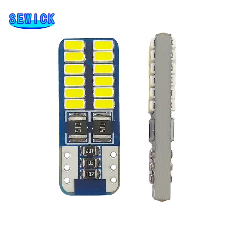 100 Pezzi Lampadine LED T10 W5 - Led Tail Light Bulb Canbus recensione e prezzo