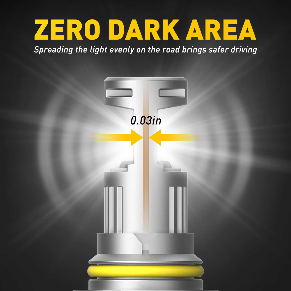 AUXITO 2Pcs Canbus 9004 lampad - Led Headlight Bulb Canbus Error Free recensione e prezzo