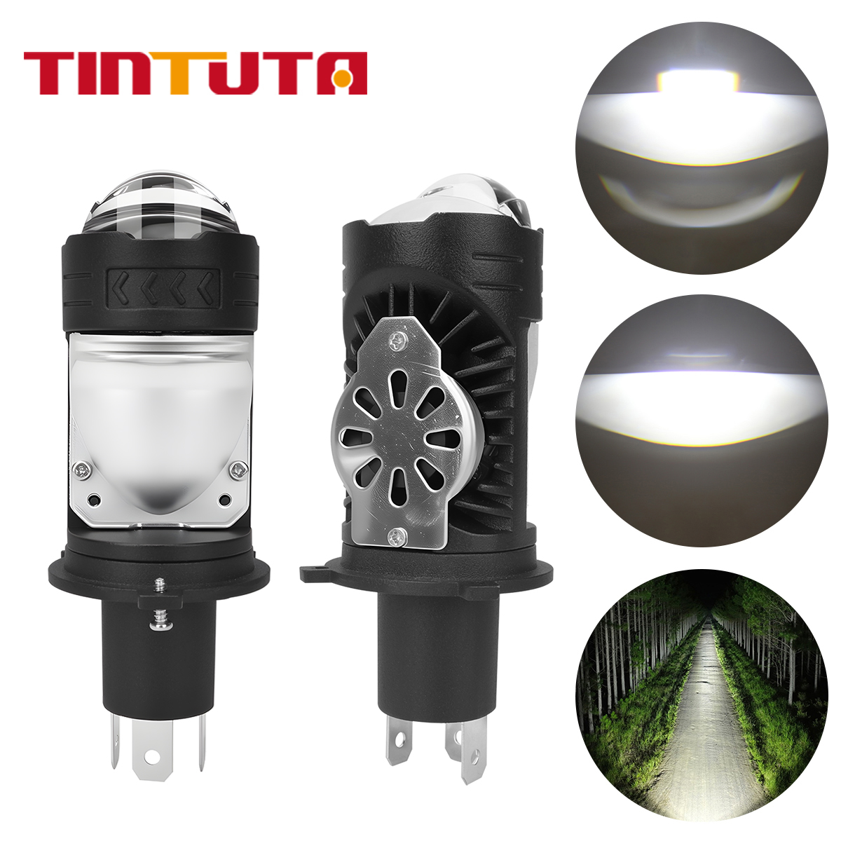 1/2 pz Lampadine LED H4 per Fa - Motorcycle Led Headlight Bulb H4 recensione e prezzo