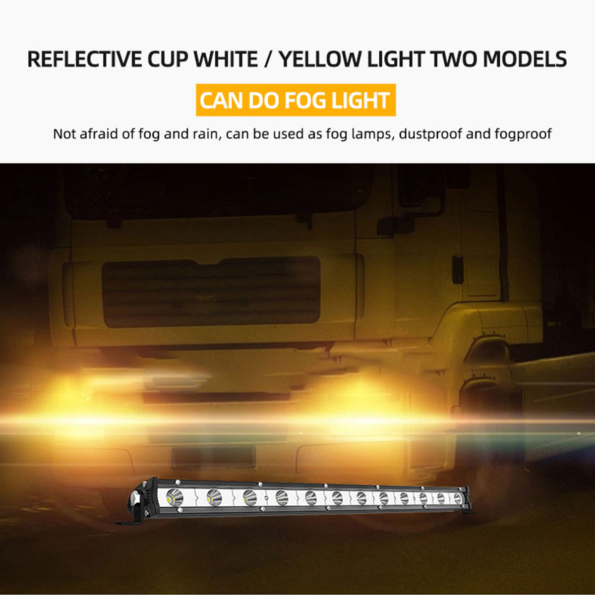 Barra luminosa da lavoro a LED - Led Work Light Bar 12 Inch Offroad recensione e prezzo