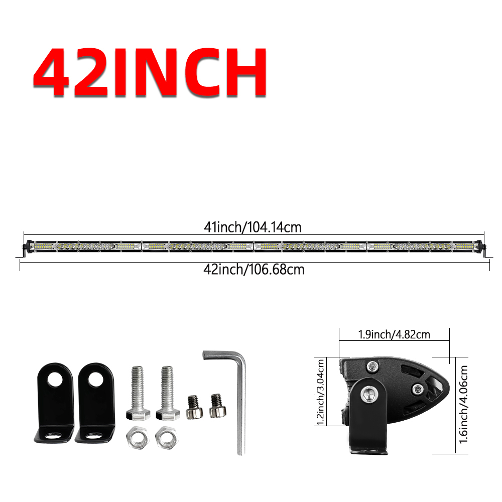 Barra luminosa a LED ultra-sot - Led Work Light Bar 12 Inch Offroad recensione e prezzo