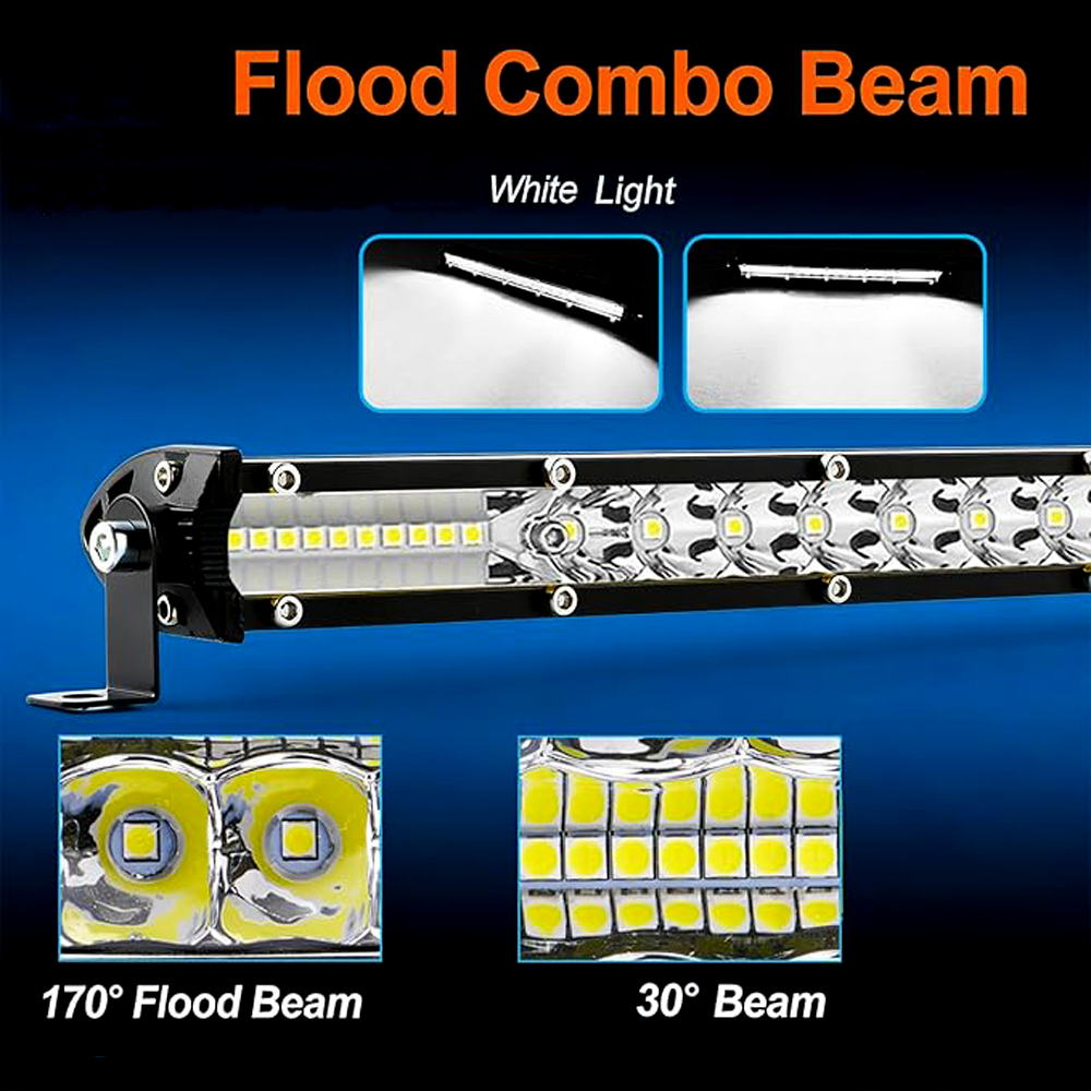 Barra luminosa a LED ultra-sot - Led Work Light Bar 12 Inch Offroad recensione e prezzo