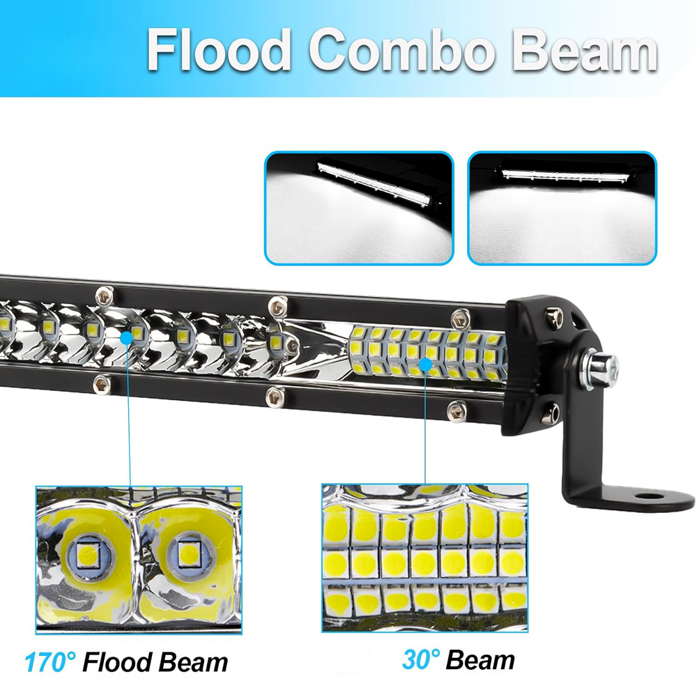 Barra luminosa a LED ultra-sot - Led Work Light Bar 12 Inch Offroad recensione e prezzo